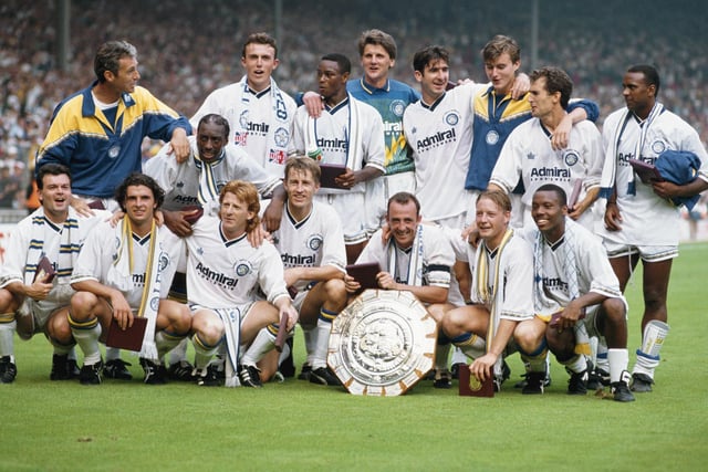 Speed helped Leeds United beat Liverpool 4-3 to take the Charity Shield in August 1992.