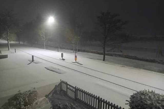 This image of Harlow Hill was taken at 4am on Saturday by Dean Sowden.