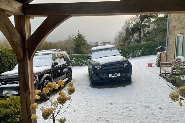 A lovely sprinkling of snow in Thornthwaite this morning, taken by Jonathan Armstead.