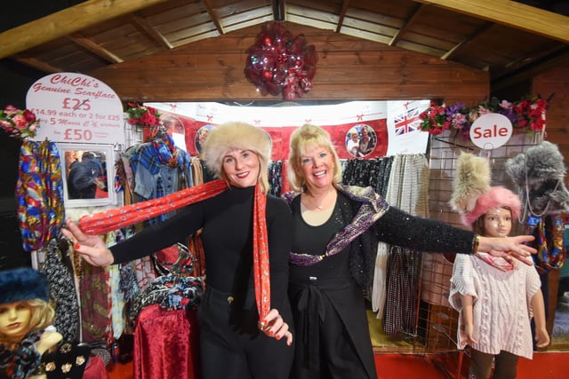 "This year we were more determined than ever to put on a spectacular show and give families and children the chance to have a great time. The overarching message for the markets is ‘bringing families together at Christmas’."

Pictured: Florentina Slutton and Moira C