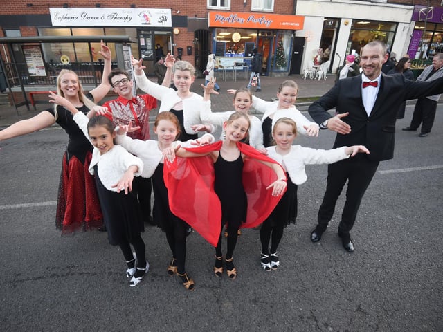 Dancers from Euphoria Dance and Therapy.