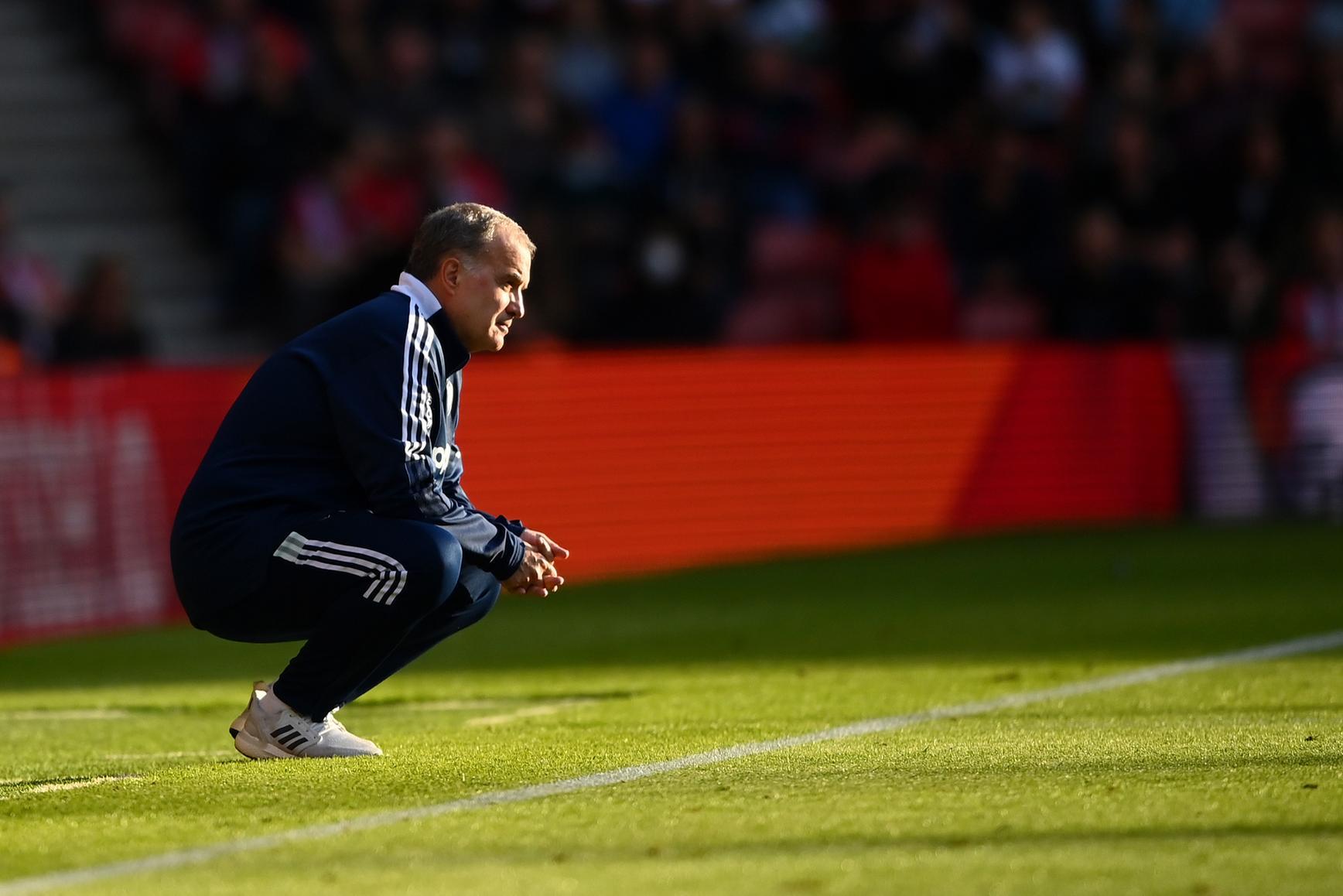 Leeds United head coach Marcelo Bielsa. Pic: Alex Davidson