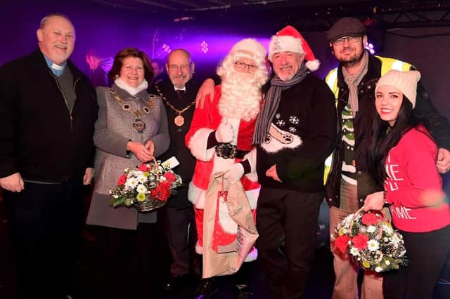 Batley's Christmas lights switch-on in 2017