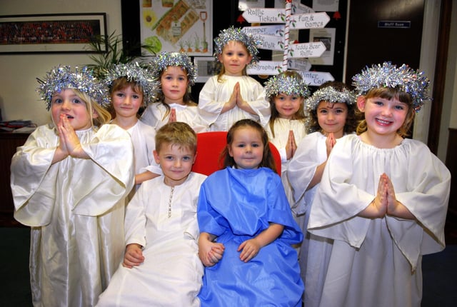 Pupils from Aspin Park Primary School look forward to their Christmas Nativity.