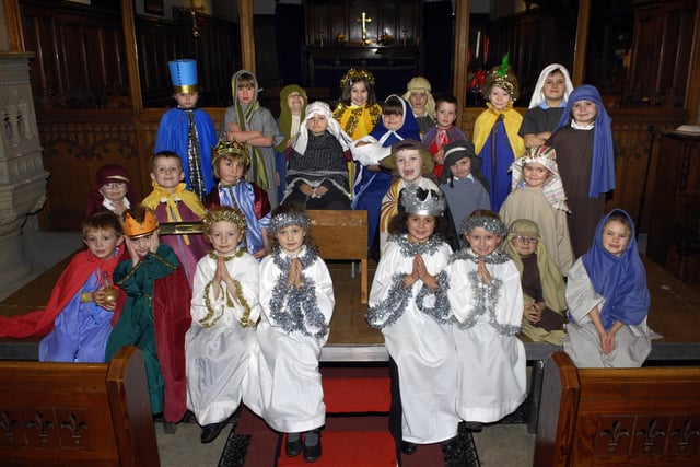 Killinghall Primary School perform their Christmas Nativity play entitled 'The Light of the World.