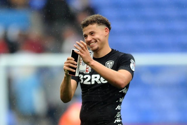 Phillips is awarded man of the match on the opening day of the 2017/2018 season after scoring a brace to help the Whites win 3-2 against Bolton Wanderers.