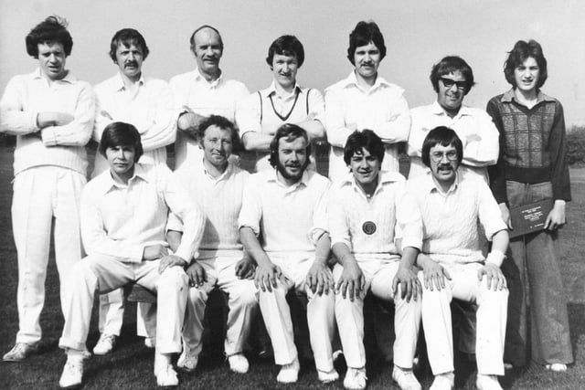 Colton CC of the Leeds League. Pictured, back row from left, is Michael Galley, Michael England, Bill Shaw, Steve Field, Robert Horner, Peter Eckersley, Martin Horner (scorer). Front is Roy Temple, Gordon Kirby, Daryl McManus (capt), Nicholas Ryder and David Ryder.