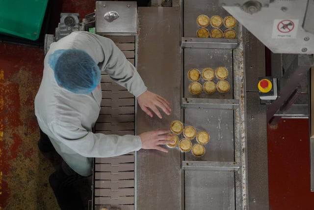 This year, the factory is predicted to bake over 150 million mince pies