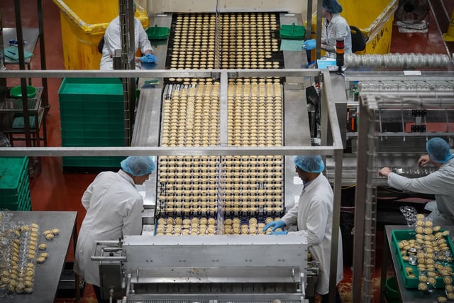 The 20-acre factory, in Barnsley, South Yorkshire, is run by food retail firm Mr Kipling