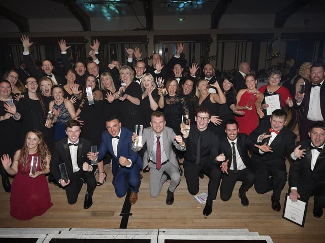 A cheer from the winners.