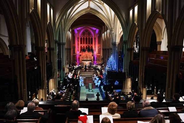 The Yorkshire Evening Post hosts a traditional carol service at Leeds Minister every year.