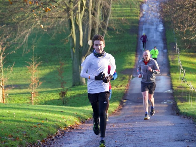 Bridlington Road Runners ace Ben Edwards at the Sewerby Parkrun
Photos by TCF Photography