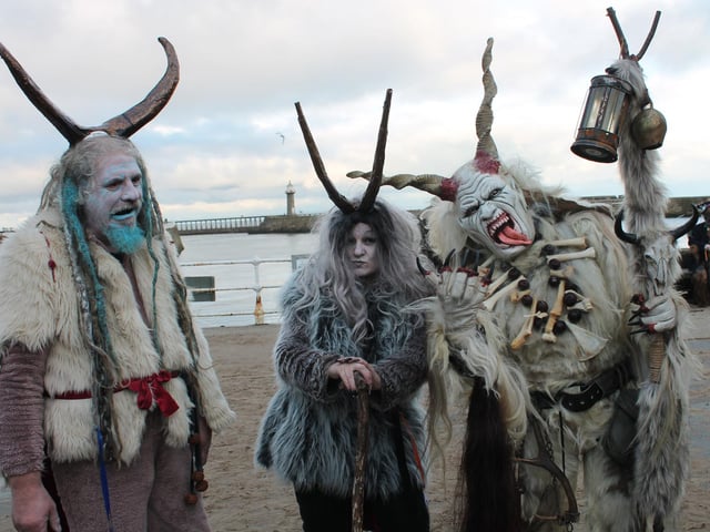 More Krampus characters.