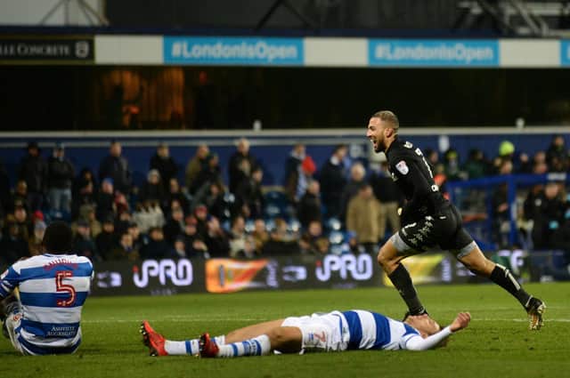 Enjoy these photo memories of Leeds United's 3-1 against QPR at Loftus Road in December 2017. PIC: Bruce Rollinson