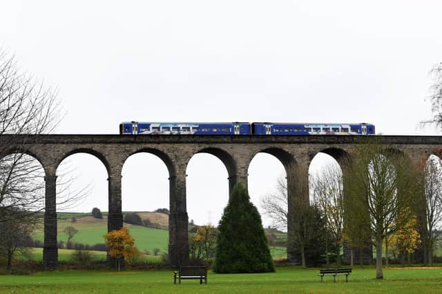 A Northern train on the Penistone Line which has won £48m for uprgrades. Pic: Jonathan Gawthorpe.