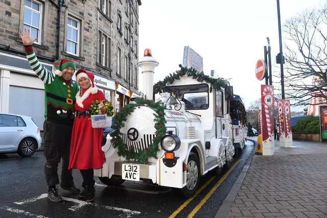 The Candy Cane Express will run from Friday, December 3 to Sunday, December 12 and travel around the streets of Harrogate