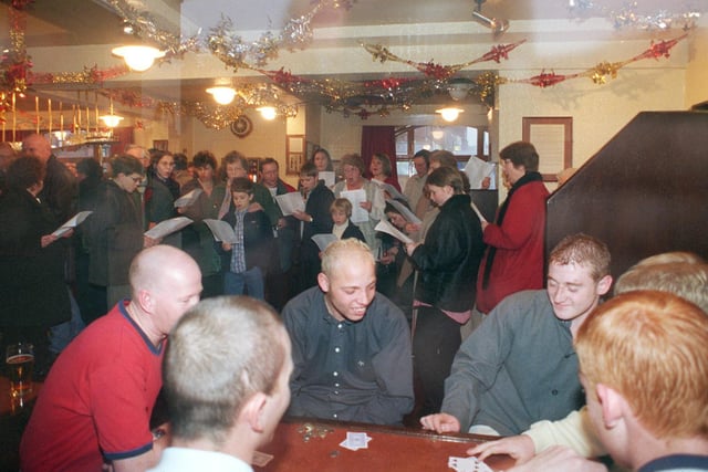 The Tommy Wass pub in Beeston hosted a carol concert by St Andrew's Methodist Church.