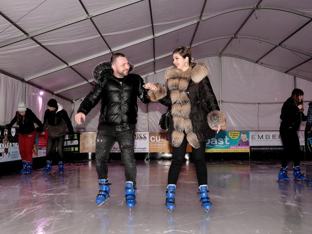 Out on the ice...
