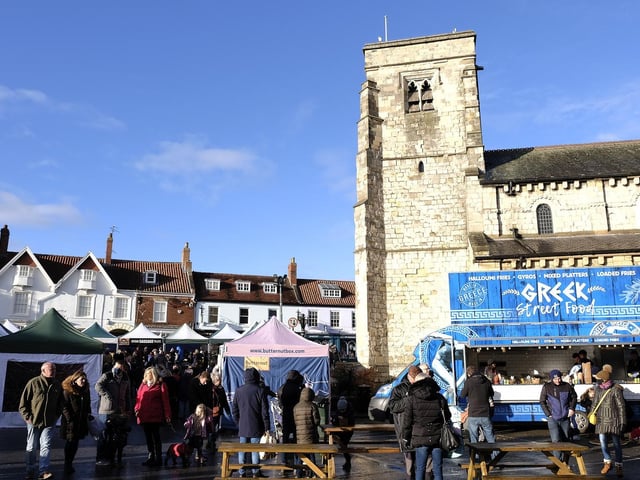 Malton's Christmas Market.