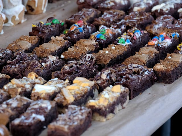 Tasty sweet treats on offer...