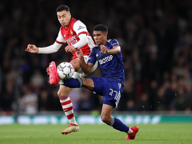 One booking - picked up against Norwich City.