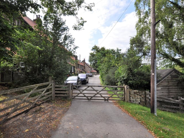 The houses are situated on a quiet private lane in the beautiful village of Goathland.