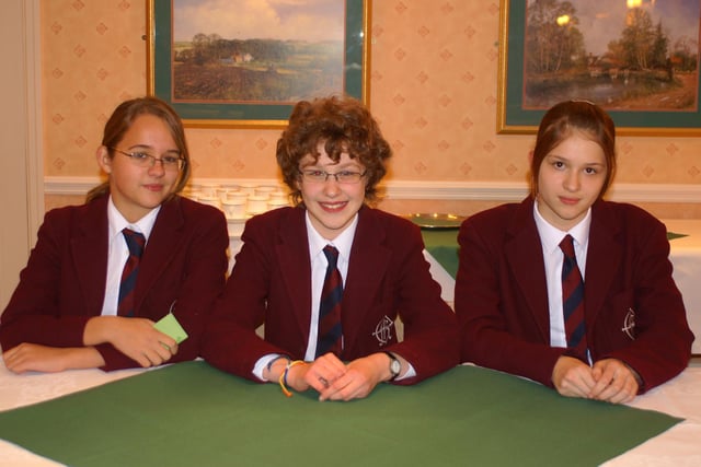 Students from Fyling Hall School take part in a Youth Speaks event along with other schools.