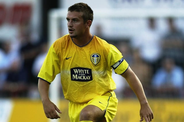 Stephen McPhail in action during Leeds United's pre-season friendly against Kettering Town in August 2003.