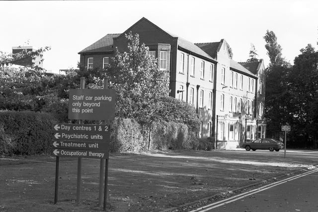 The Roy Hartley maternity home Billinge Hospital in 1995