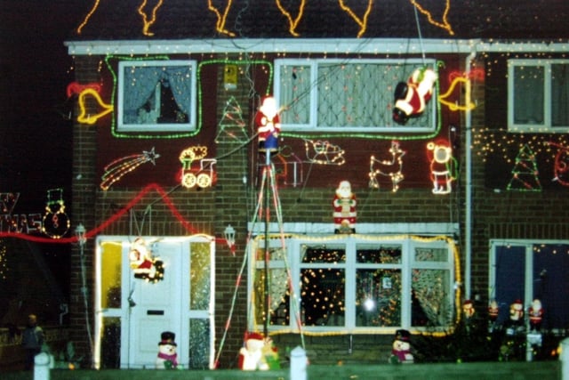 This the Kippax home of s Stephen Perry in 2003. He was the winner of the Garforth and Swillington Christmas Lights competition and was been given the chance to design his own festive lights for the town's switch on the following year.