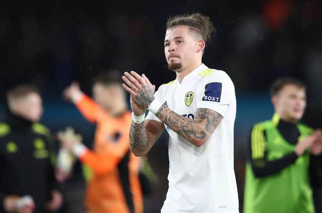 KALVIN PHILLIPS: Is reportedly being targeted by Manchester United and Liverpool. Picture: Getty Images.