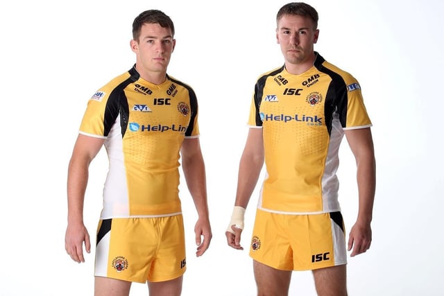 A look back at the kit of 2013 as modelled by Daryl Clark and Michael Shenton.