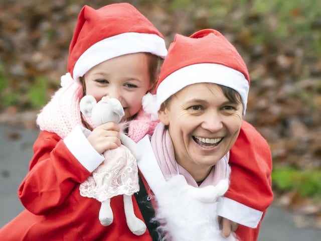 The fun run is suitable for all