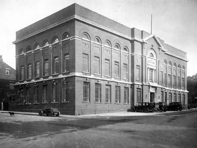 The Dental Hospital on Blundell Street pictured in October 1929. It has since been demolished, in 1979 The Duke of Kent opened the Worsley Medical and Dental Building.