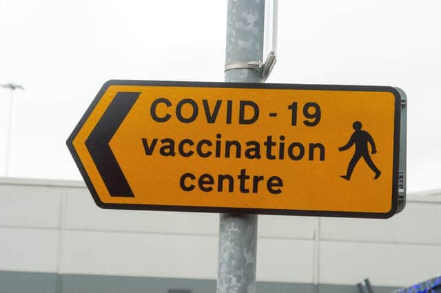 The vaccination centre at Elland Road remains one of the busiest in the city. Picture: James Hardisty.