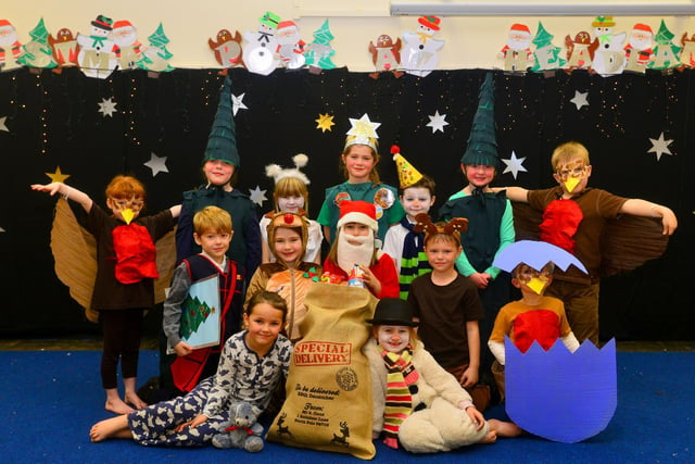 Christmas Post at Headlands Primary School, Liversedge in 2014
