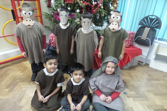 Wriggly Nativity at Diamond Wood Community Academy, Ravensthorpe in 2018