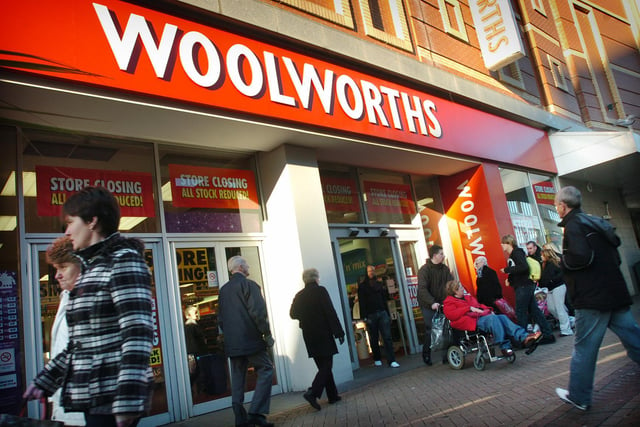 The final day of Woolworths in 2008. The store played an important part in everyone's Christmas shopping trips