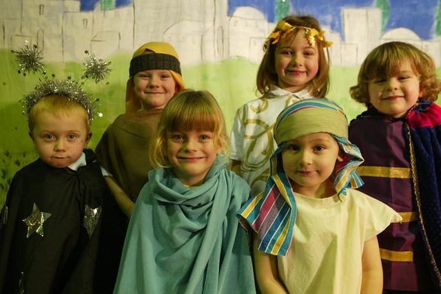 Nativity play at Heathfield School, Rishworth back in 2004.
