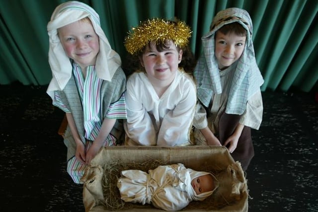 Nativity play at St Chads School, Brighouse back in 2004.
