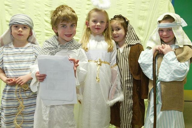 Nativity performance at Norland CE J & I School back in 2007.