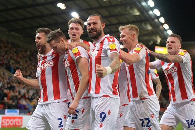 Stoke City - Michael O'Neill's side are 36 per cent likely to finish in the top six and 15 per cent likely to be promoted, according to data experts.