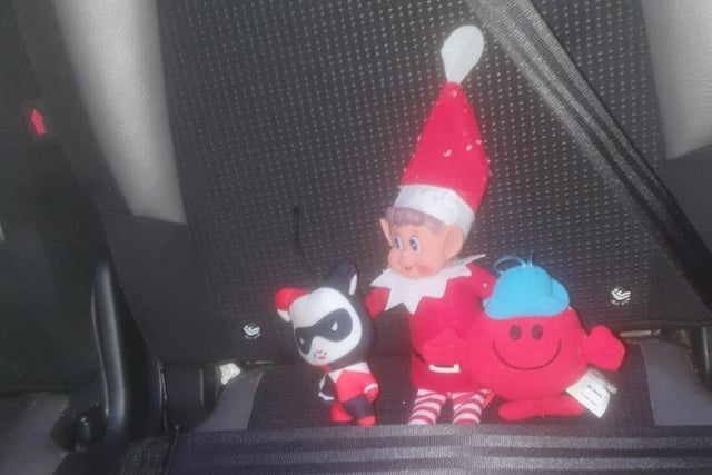Lucy Phair says: "They spent ages looking for him, they ran out of time before school, they were surprised when they got in the car!"