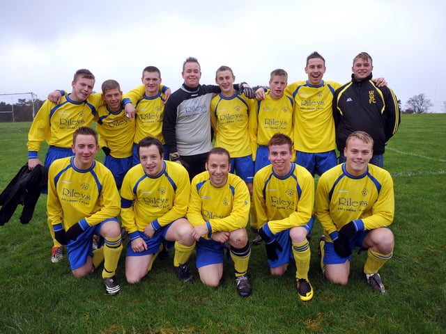 Do you recognise any of these footballers and what is the name of the team?