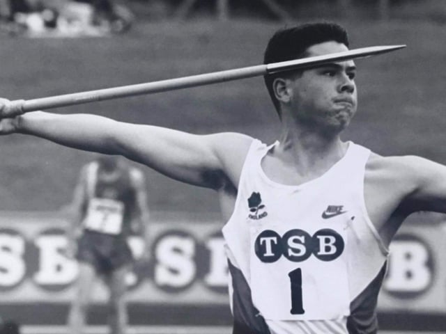 Who is this former Scarborough athletics star?