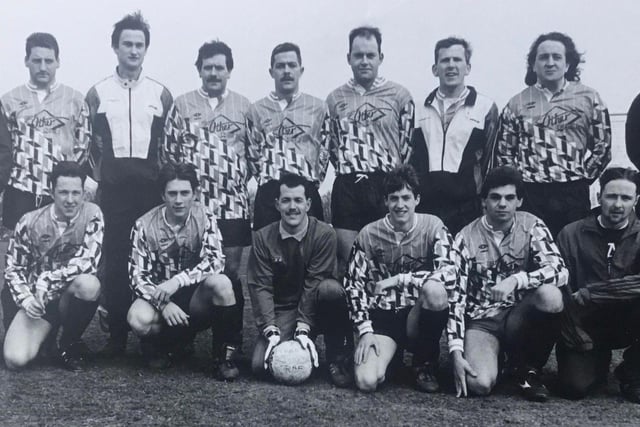 Do you recognise any of these footballers and what is the name of the team?