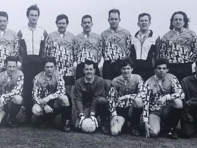 Do you recognise any of these footballers and what is the name of the team?