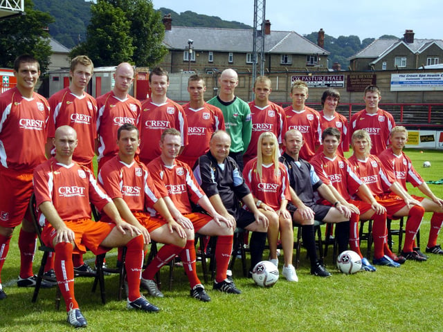Do you recognise any of these Scarborough FC footballers and what season is this from?