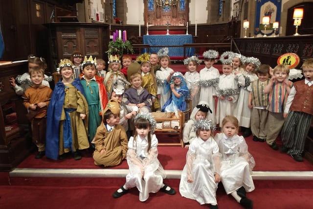 Dolphins Class nativity from Poulton St Chads CE Primary School.