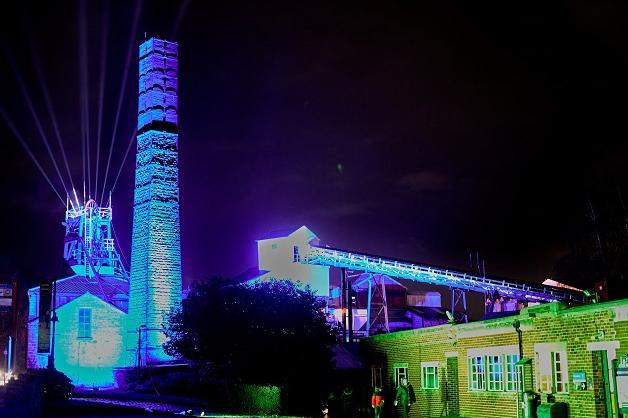 The start of the festive season lit up the National Coal Mining Museum.